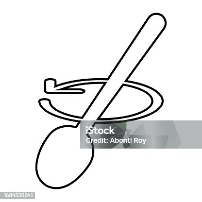 istock Stir, fork, cook icon 1684520041