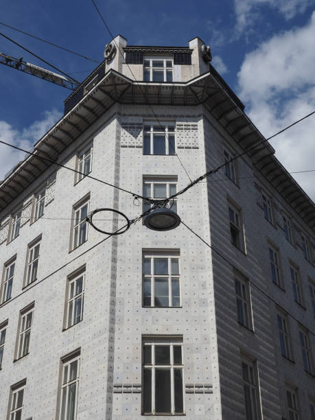 Austrian postal savings bank building in Vienna