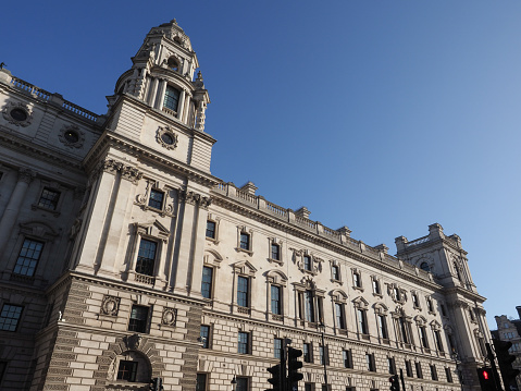 8th of August, 2019 - A Front View Of The Household Division Charity In London, UK