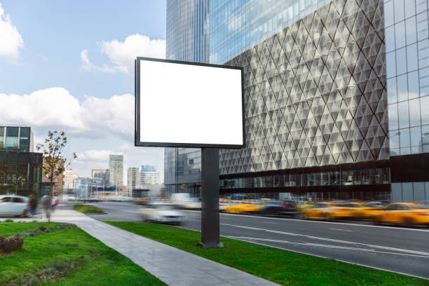 istock Blank street billboard poster stand 1684583263