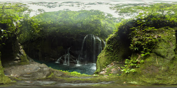 istock River in the jungle. 360-Degree view. 1684587597