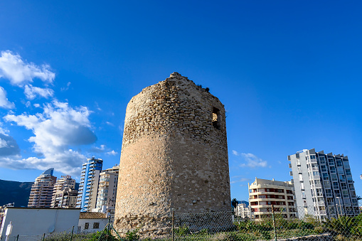 Gediminas Tower aerial view of Vilnius, Lithuania