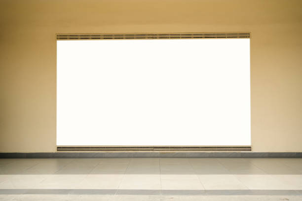 istock Large LED advertising screen next to the street 1684602858