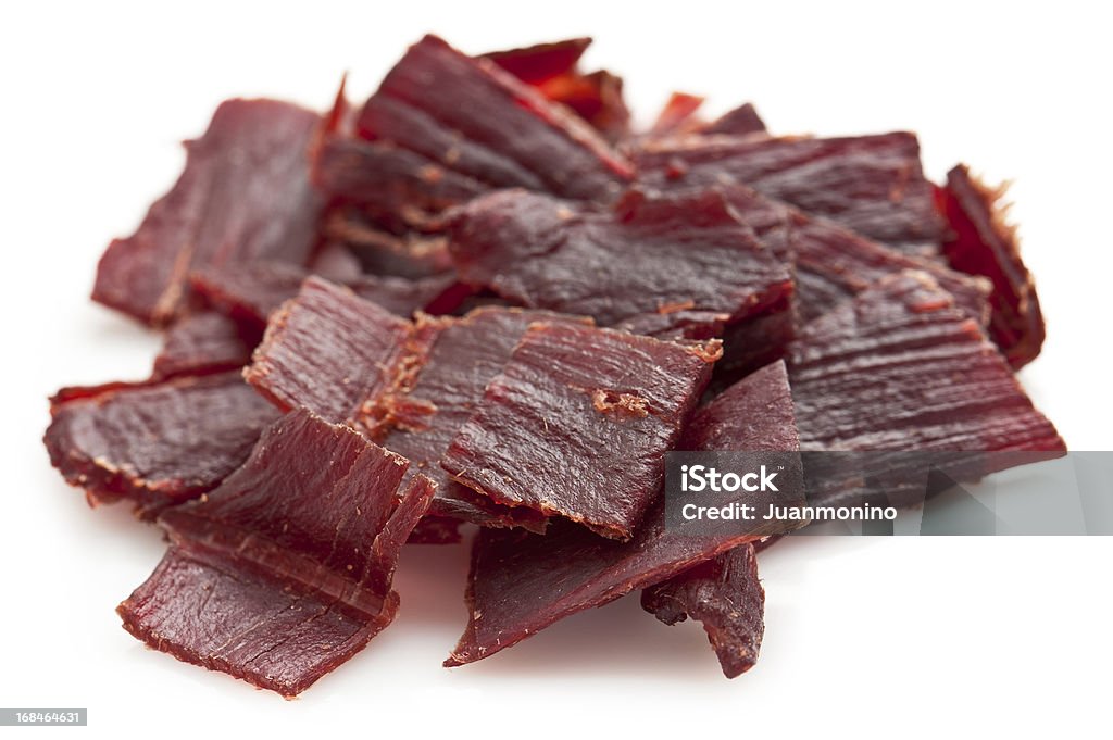 Carne essiccata - Foto stock royalty-free di Carne essiccata