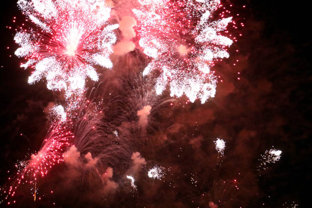 istock explosions of huge fireworks during the festivities at night 1684679841