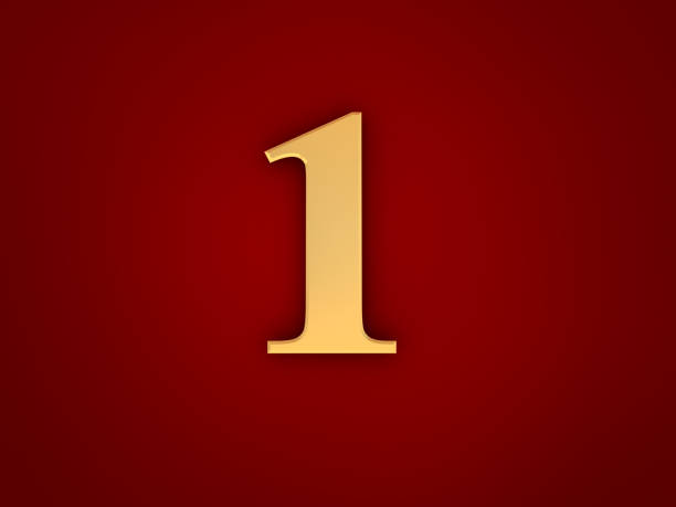 istock Golden Number One 1684710592