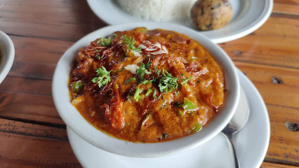 Delicious juicy butter chicken curry