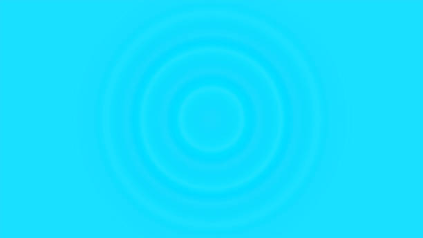 istock water drop wave formation animation. Top view of water dropping with circle waves. Splash of concentric circles from water droplet. 1684748458