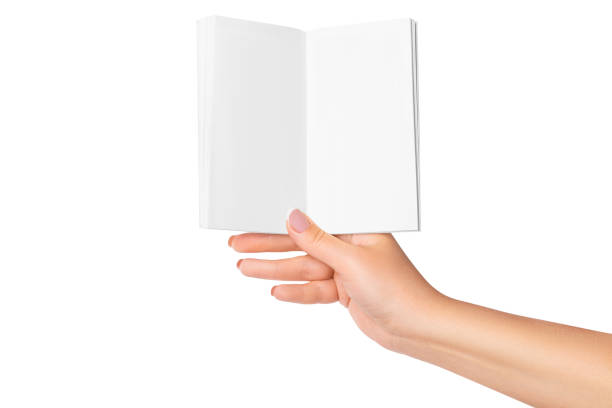 istock A woman's hand holds a notepad. on isolated transparent background 1684760081
