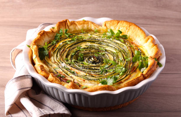istock Zucchini and cheese tart 1684797179