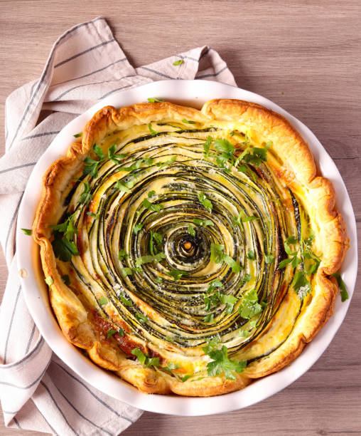 istock Zucchini and cheese tart 1684797187