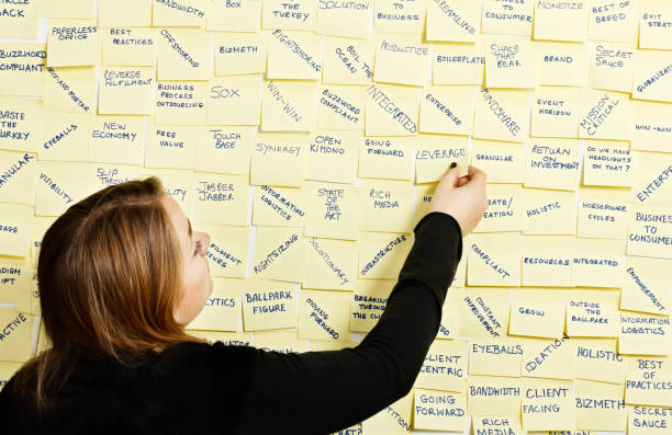 istock Woman takes note 
