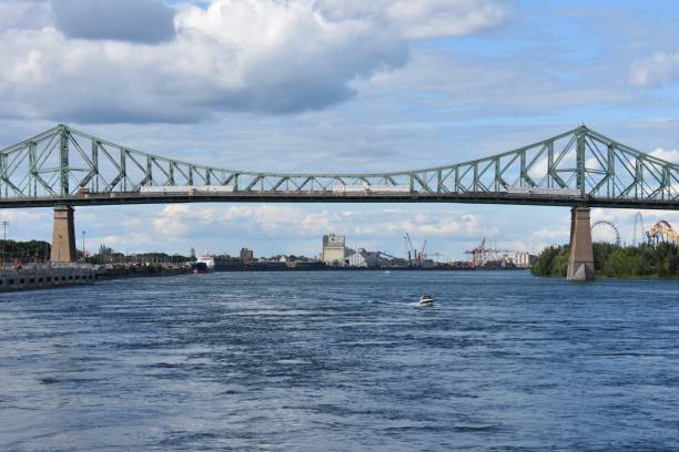 istock A bridge over the Saint Laurent river, in Montreal 1684854624