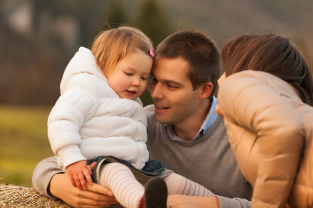 istock Family bonds amidst mountains, meadows, and woods 1684888775