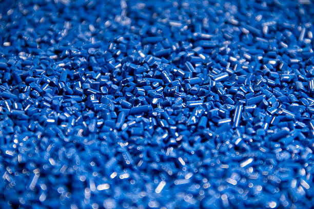 blue masterbatch blue masterbatch dof polymer stock pictures, royalty-free photos & images