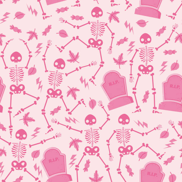 Chic Pink Halloween Desktop Wallpapers for a Festive Look