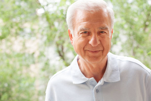 istock Senior man at the park 168497238