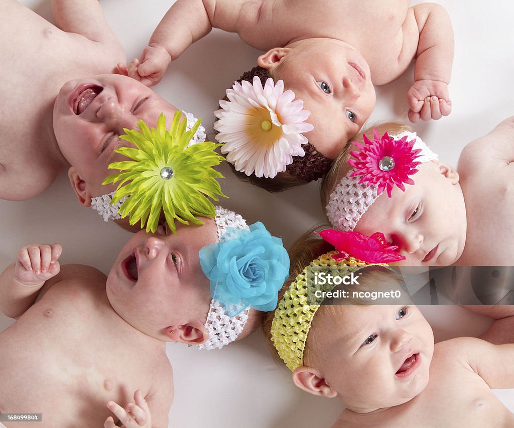 Niñas bebés - Foto de stock de Bebé libre de derechos