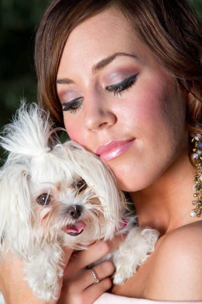 istock Woman and her pet dog 168503217