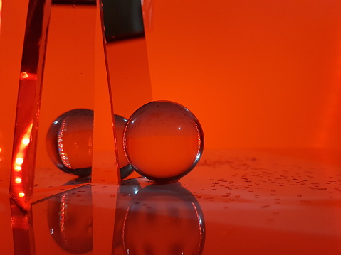 glass ball abstract photography