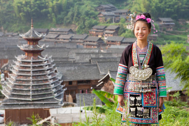 istock Dong Minority Girl 168505385