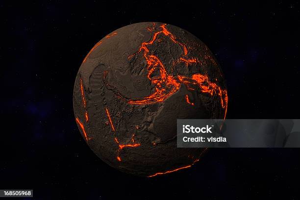 Earth Without Water And Plants In Australia Along Stock Photo - Download Image Now - Tectonic, Australia, Dead Animal