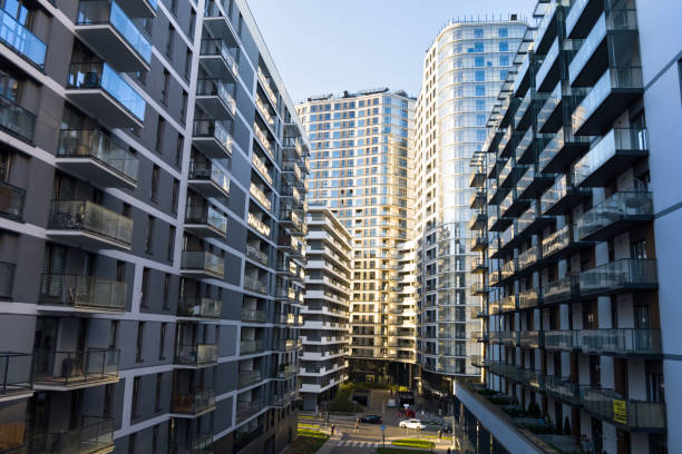 istock Modern complex of apartment buildings 1685065896