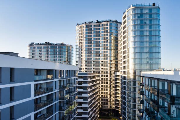 istock Modern complex of apartment buildings 1685065903