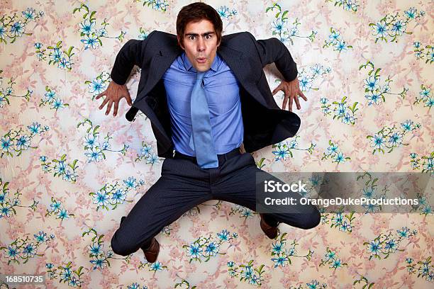 Business Fly Stock Photo - Download Image Now - Stuck, Wall - Building Feature, Trapped