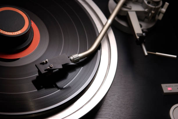 istock Motion of turntable with shallow depth of field 168510754