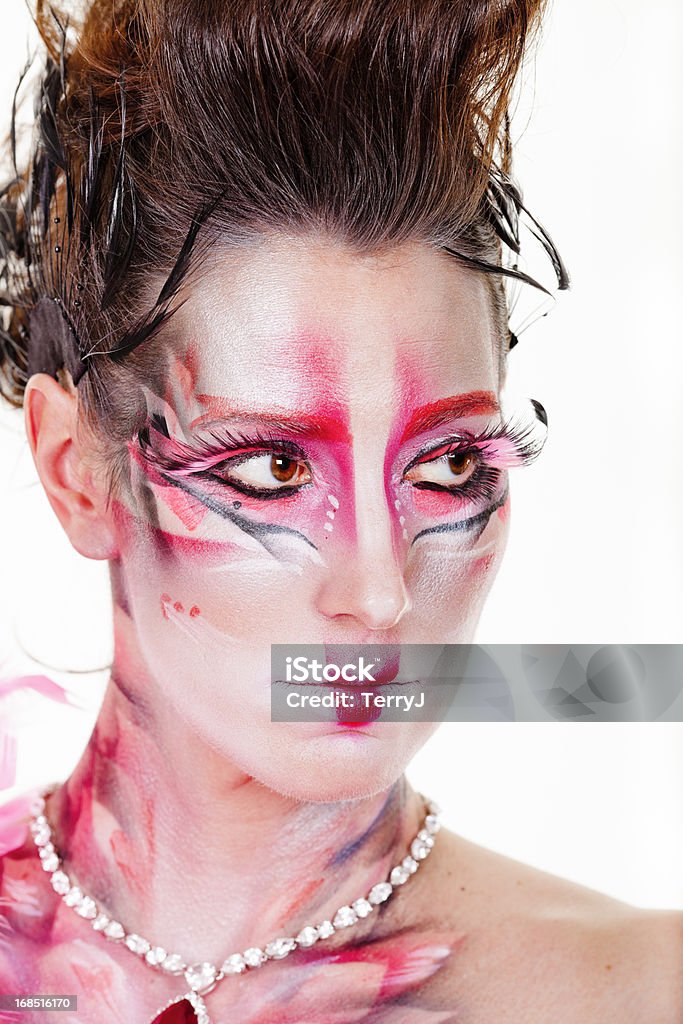 L'Expression artistique - Photo de Maquillage de scène libre de droits