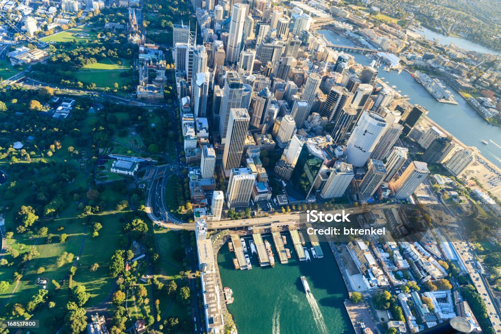 Sydney Zentrum – Luftaufnahme - Lizenzfrei Sydney Stock-Foto