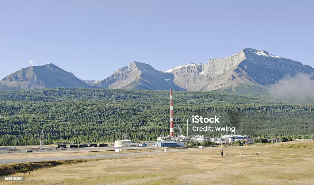 Poluição no Rocky - Foto de stock de Canadá royalty-free