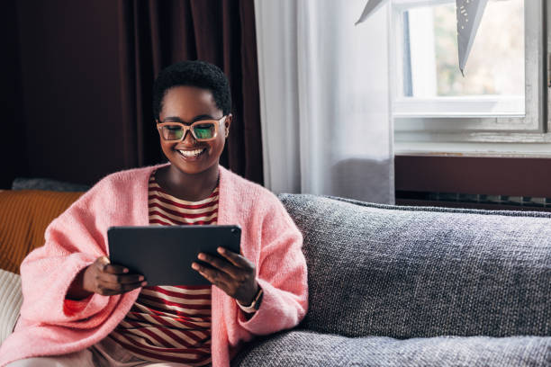 istock Portrait of a Woman Using a Tablet 1685208562
