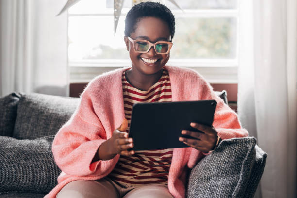 istock Portrait of a Woman Using a Tablet 1685209098