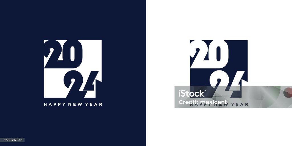 Vector Design Examples 2024 2024 Design Vector With Modern Creative Style Stock Illustration ...