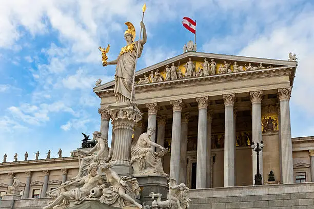 Photo of Austrian Parliament Building, Wien