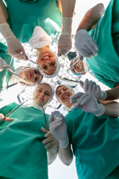 istock Team of nurses and surgeons in surgery. 1685273401