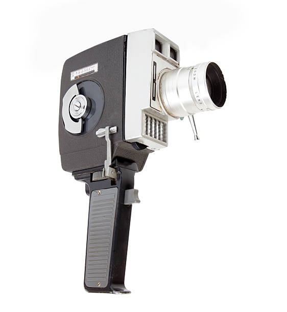 8mm movie camera super 8 camera vintage video camera stock pictures, royalty-free photos & images