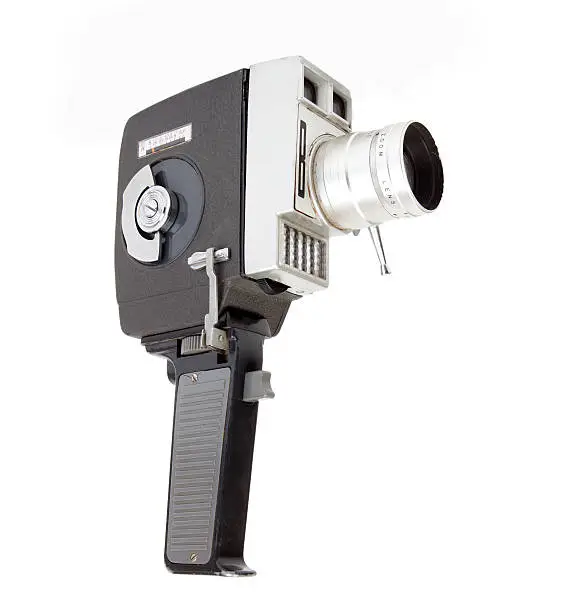 Photo of 8mm movie camera