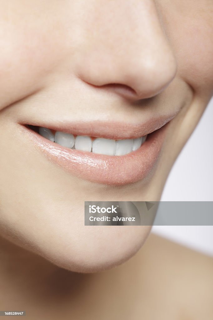 Healthy Mouth White Color Stock Photo