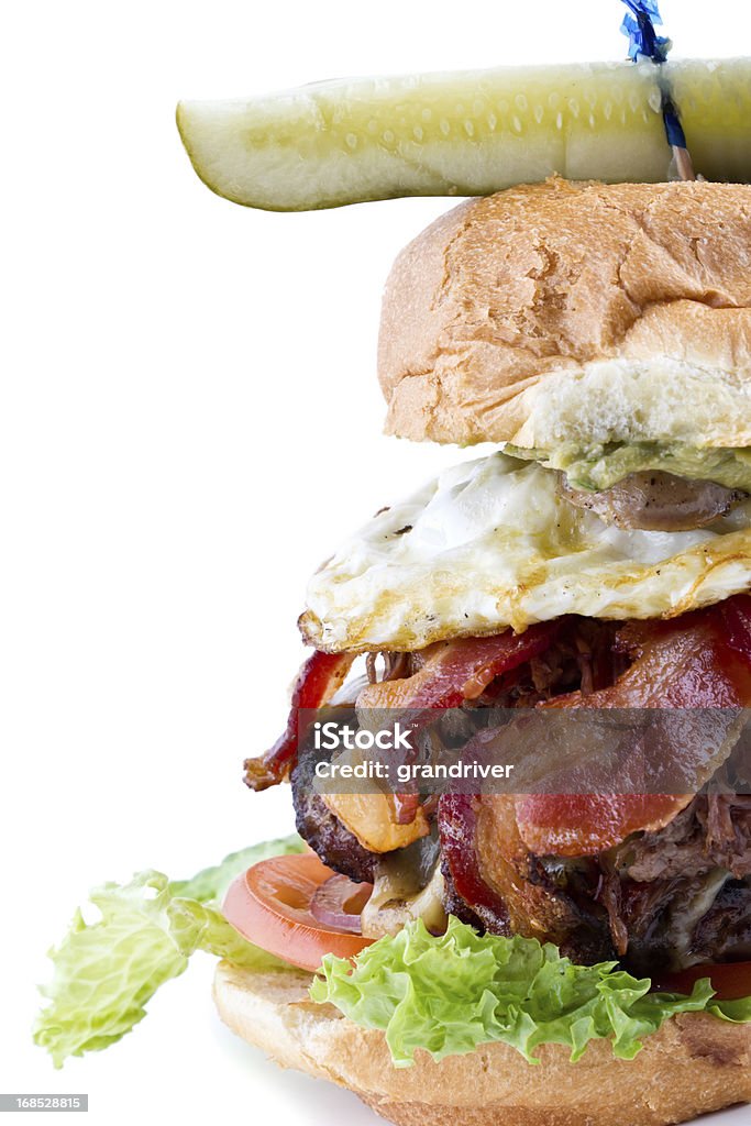 Großer Cheeseburger - Lizenzfrei Burger Stock-Foto