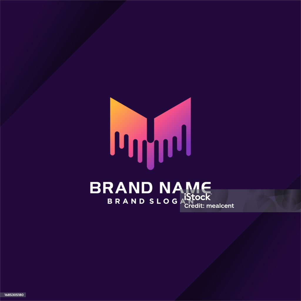 M Disign Letter M Design Vector With Modern Creative Style Concept Stock ...
