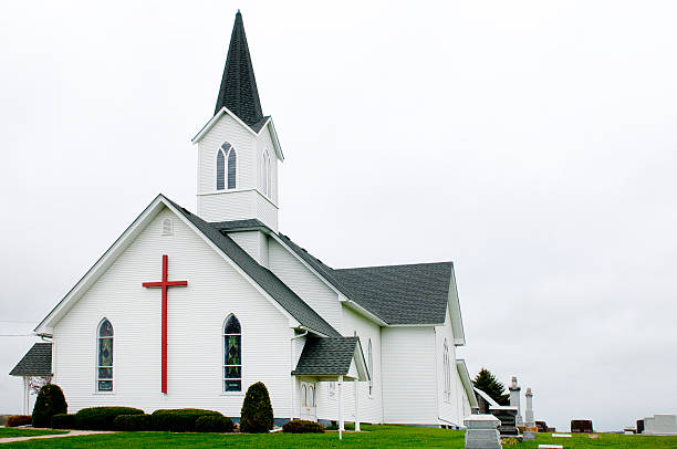 Country Church stock photo