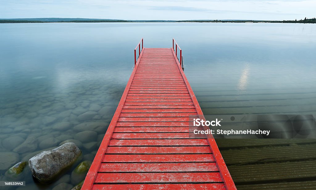 Red-Dock - Lizenzfrei Abgeschiedenheit Stock-Foto
