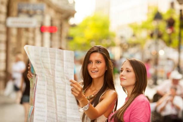 istock Two teenagers visit Europe. 168533681