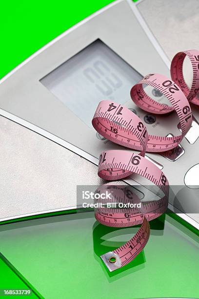 Digital Scale And Tape Stock Photo - Download Image Now - Mass - Unit of Measurement, Reduction, Weight