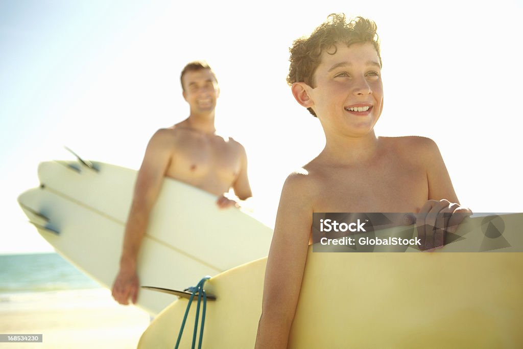 Cute little Surfista, - Royalty-free 30-39 Anos Foto de stock