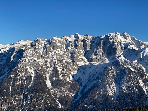 Dolomites in wintertime