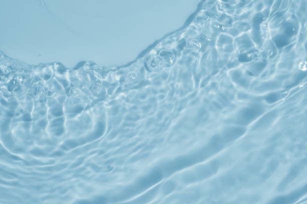 istock Abstract transparent water shadow surface texture natural ripple on blue background 1685507968